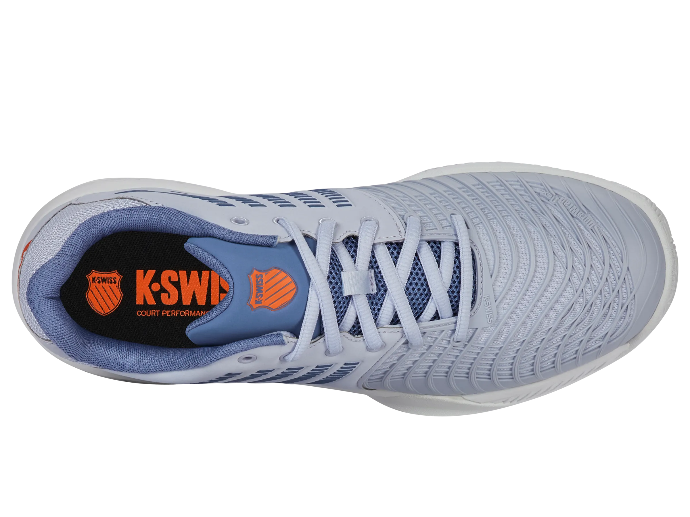 K-Swiss Express Light 3 (Mens) - Arctic Ice/Infinity/Scarlet Ibis