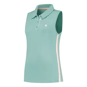 K-Swiss TAC Hypercourt Polo Short Sleeve (Ladies) - Nile Blue