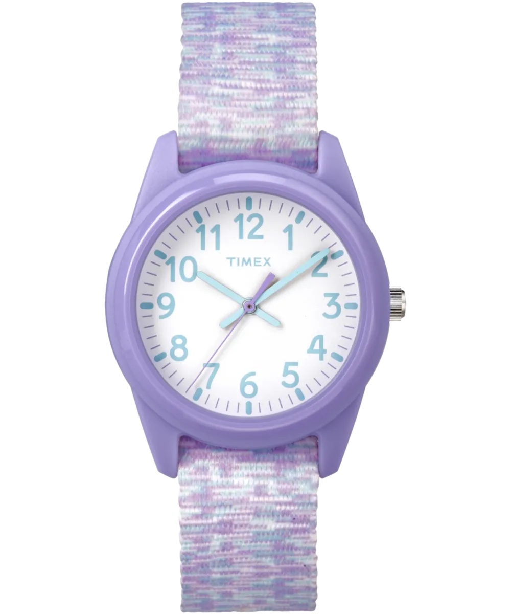 Kids Analog 32mm Fabric Strap Watch