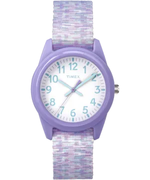 Kids Analog 32mm Fabric Strap Watch