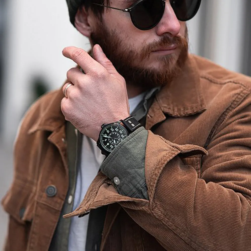 LACO PILOT WATCHES BASIC BIELEFELD 42 MM AUTOMATIC