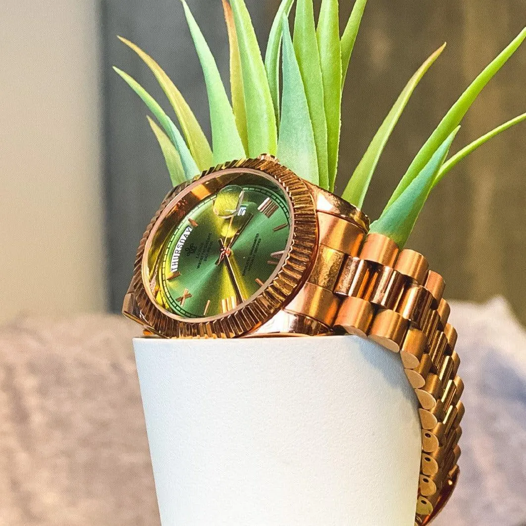 Lgxige Day-Date Jewels President Homage Watches