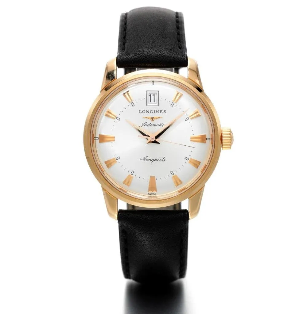Longines Conquest Silver Dial Mens Automatic Watch L16118784