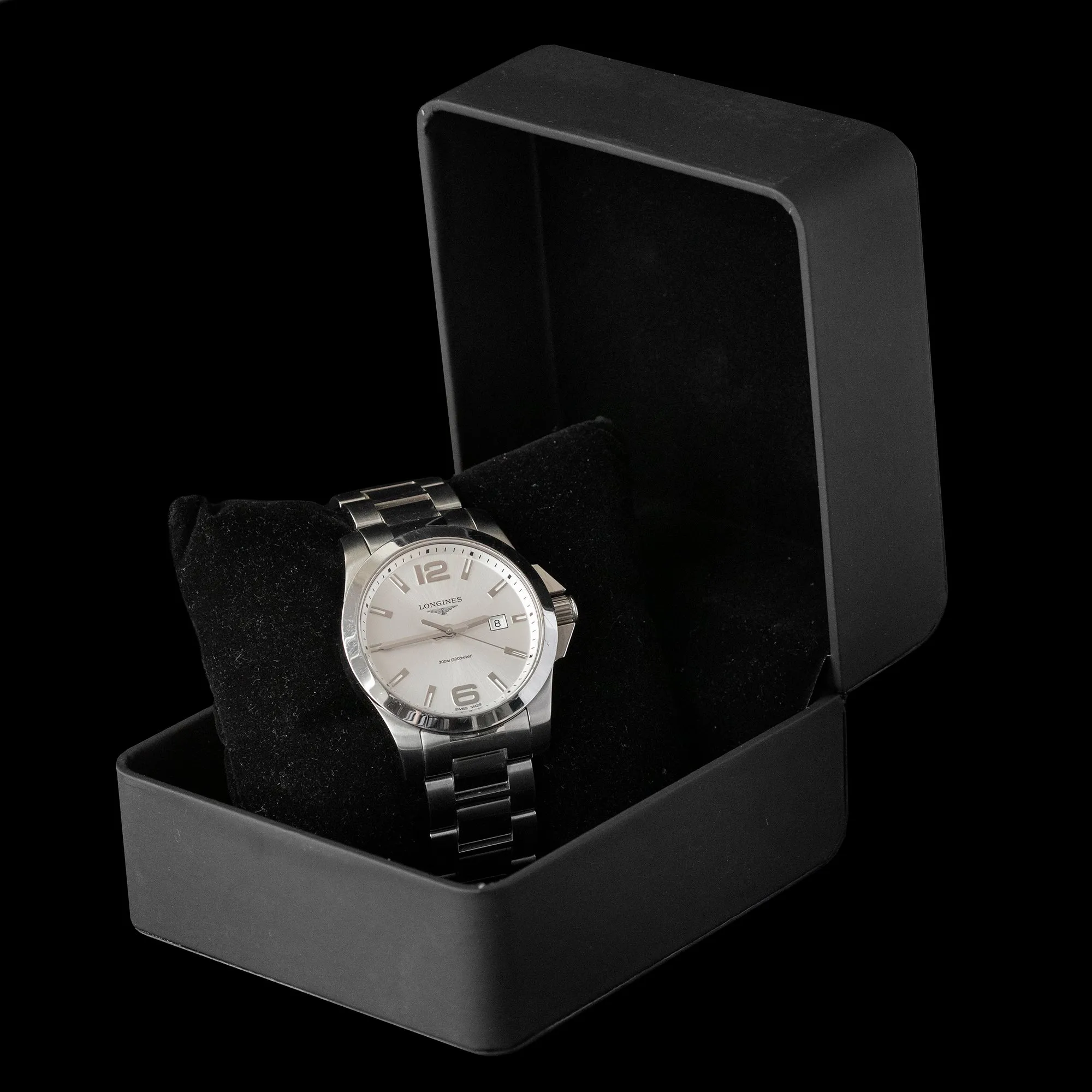 Longines - Conquest “Sunray Silver” Dial