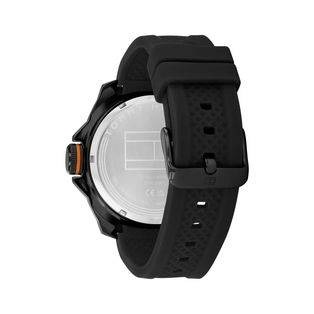 Men Windsurf Black 49mm Watch