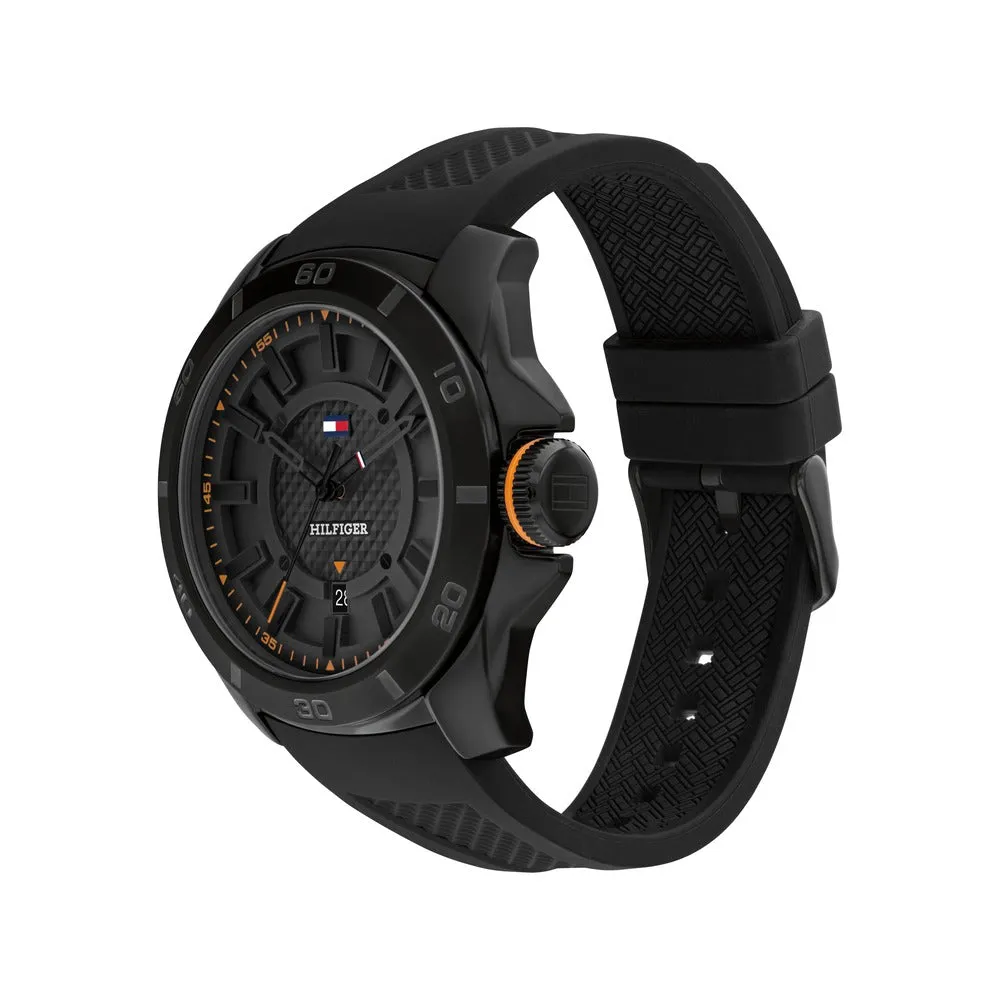 Men Windsurf Black 49mm Watch