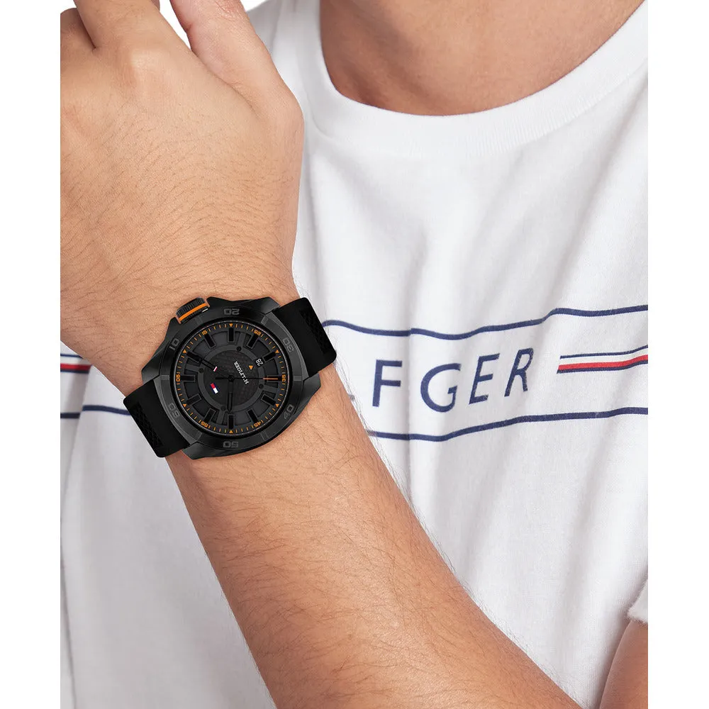 Men Windsurf Black 49mm Watch