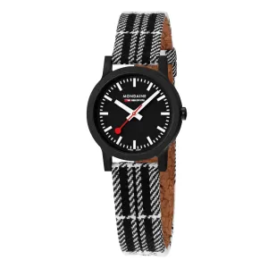 MONDAINE essence, 32mm, sustainable watch for women, MS1.32120.LB