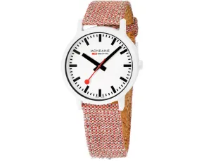Mondaine ESSENCE 41mm, vegan sustainable watch, MS1.41110.LP