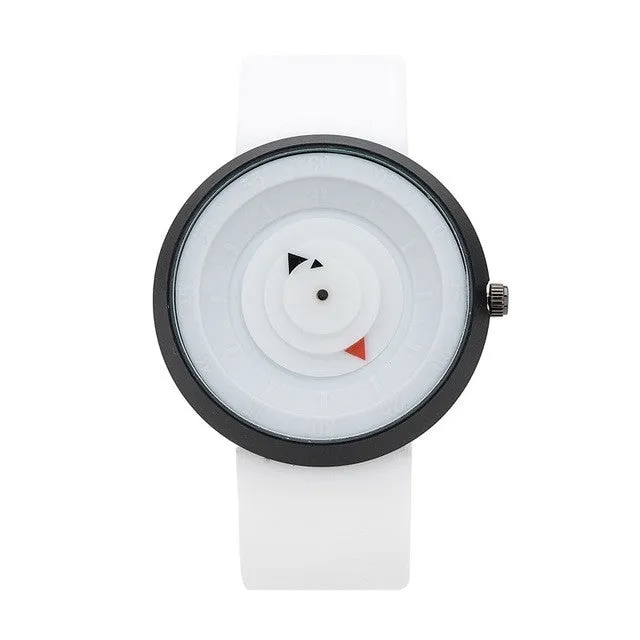 New Design Creative watches Futuristic men women black waterproof quartz watch BGG brand fashion casual unique wristwatch clock