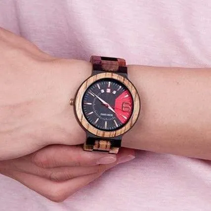 Norse Viking Wood Watch