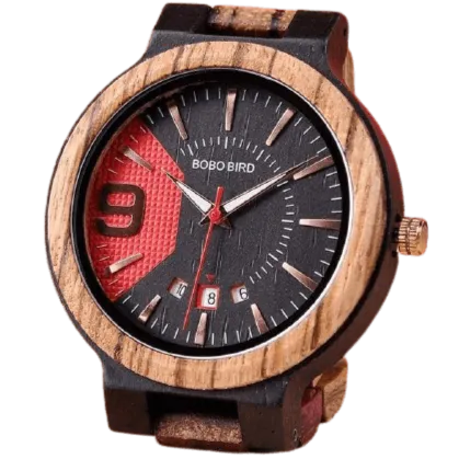 Norse Viking Wood Watch