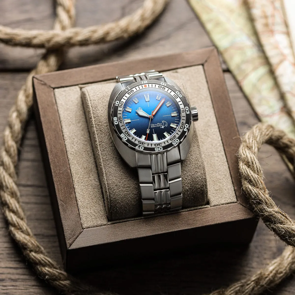 NTH DevilRay - Blue Fade - WatchGecko Exclusive - LIKE NEW