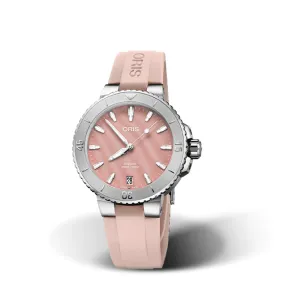 Oris Aquis Date - Pink Pearl Dial
