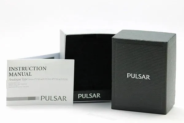 Pulsar Women's PXT798 Crystal Mother of Pearl Dial Watch