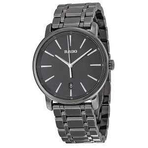 Rado DiaMaster Black Dial Plasma Ceramic Men's Watch R14072177