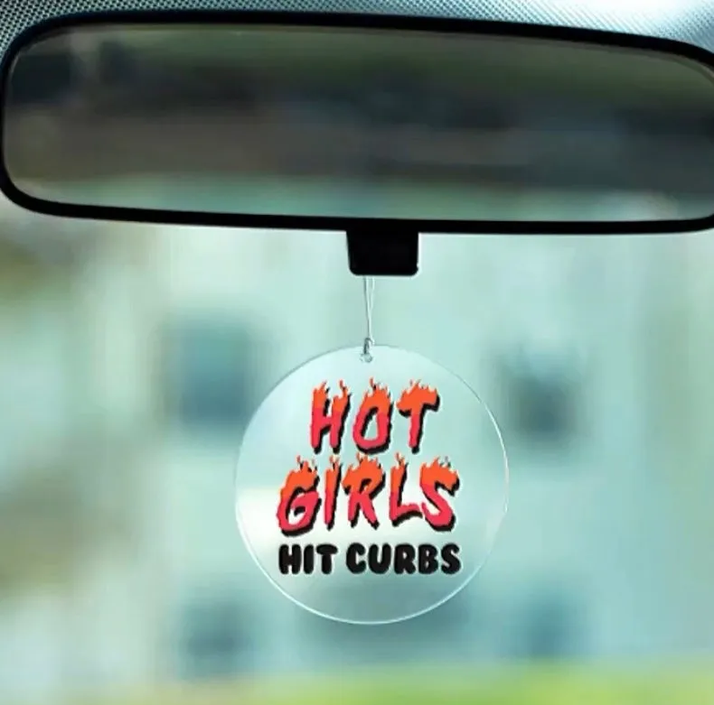 Rear view mirror daily reminder charm