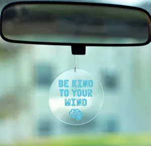 Rear view mirror daily reminder charm