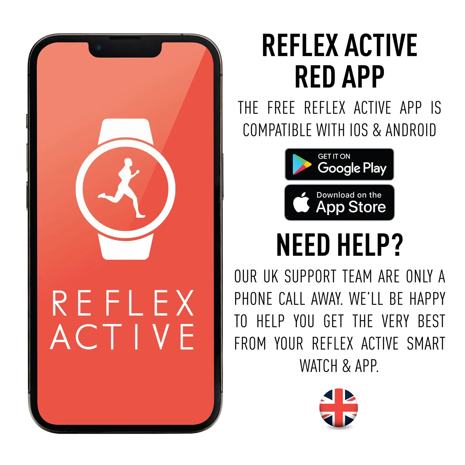 Reflex Active Series 17 Pink Smart Watch & Earbud Bundle RA17-2162-TWS