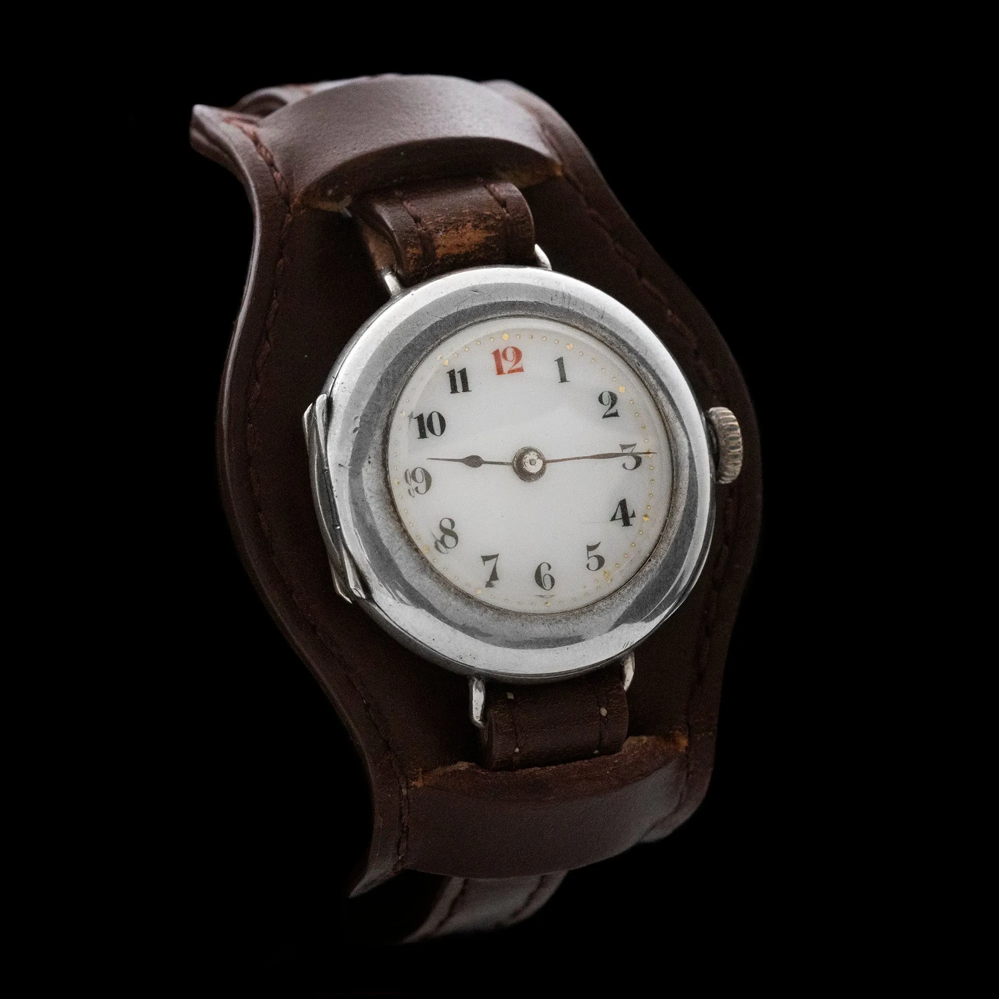 Rolex - Antique Rolex Enamel Dial ‘Trench Watch’