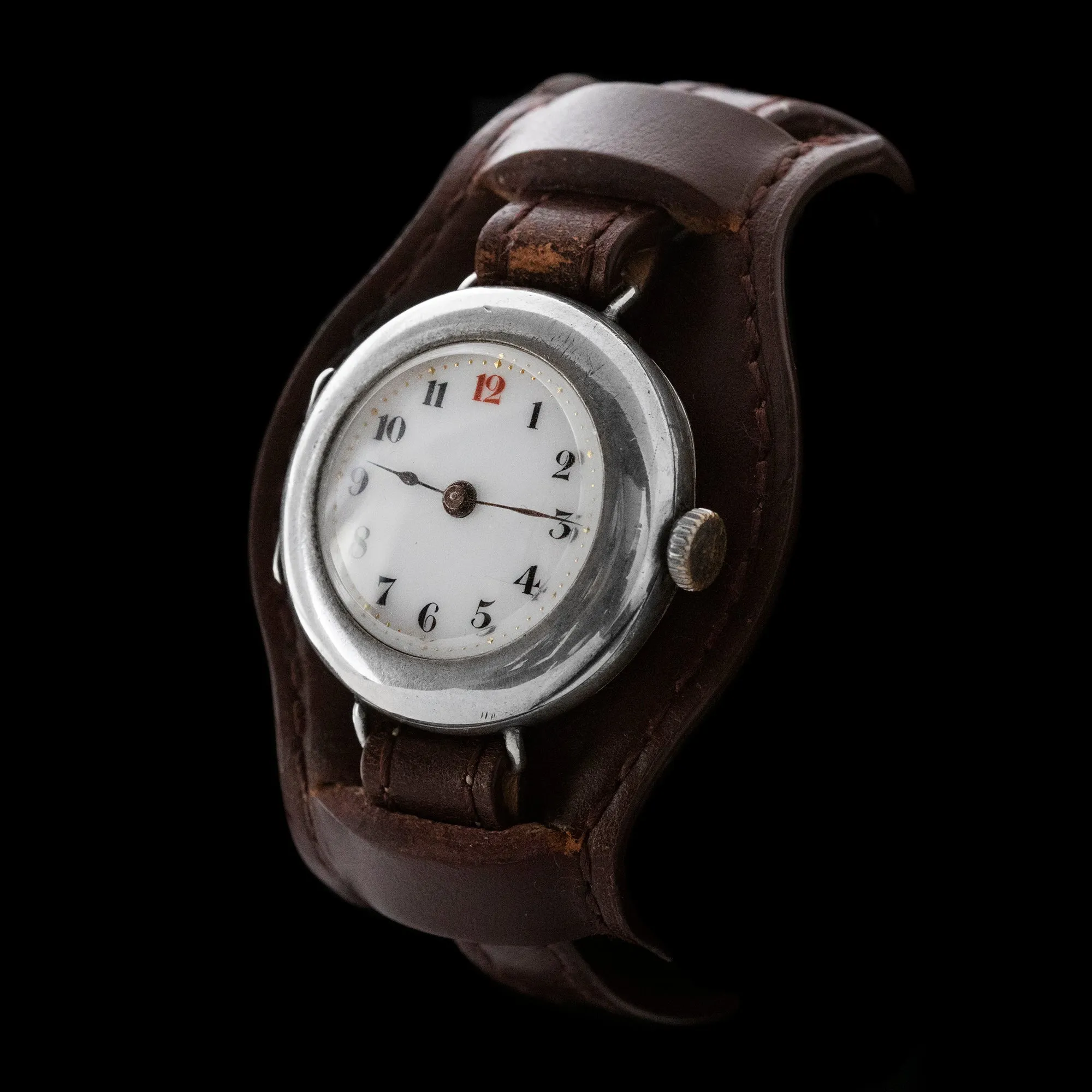 Rolex - Antique Rolex Enamel Dial ‘Trench Watch’