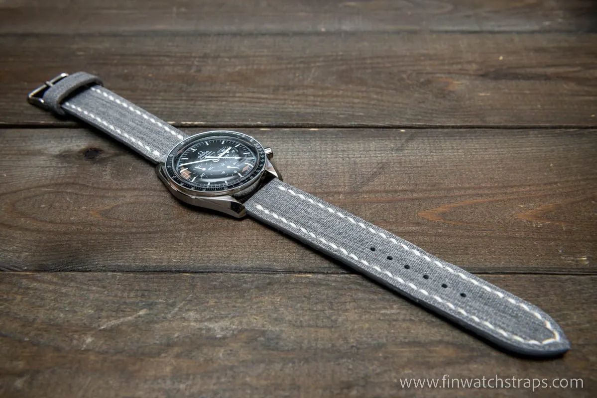 Sailcloth Marine Canvas handmade watch straps by FinWatchStraps®