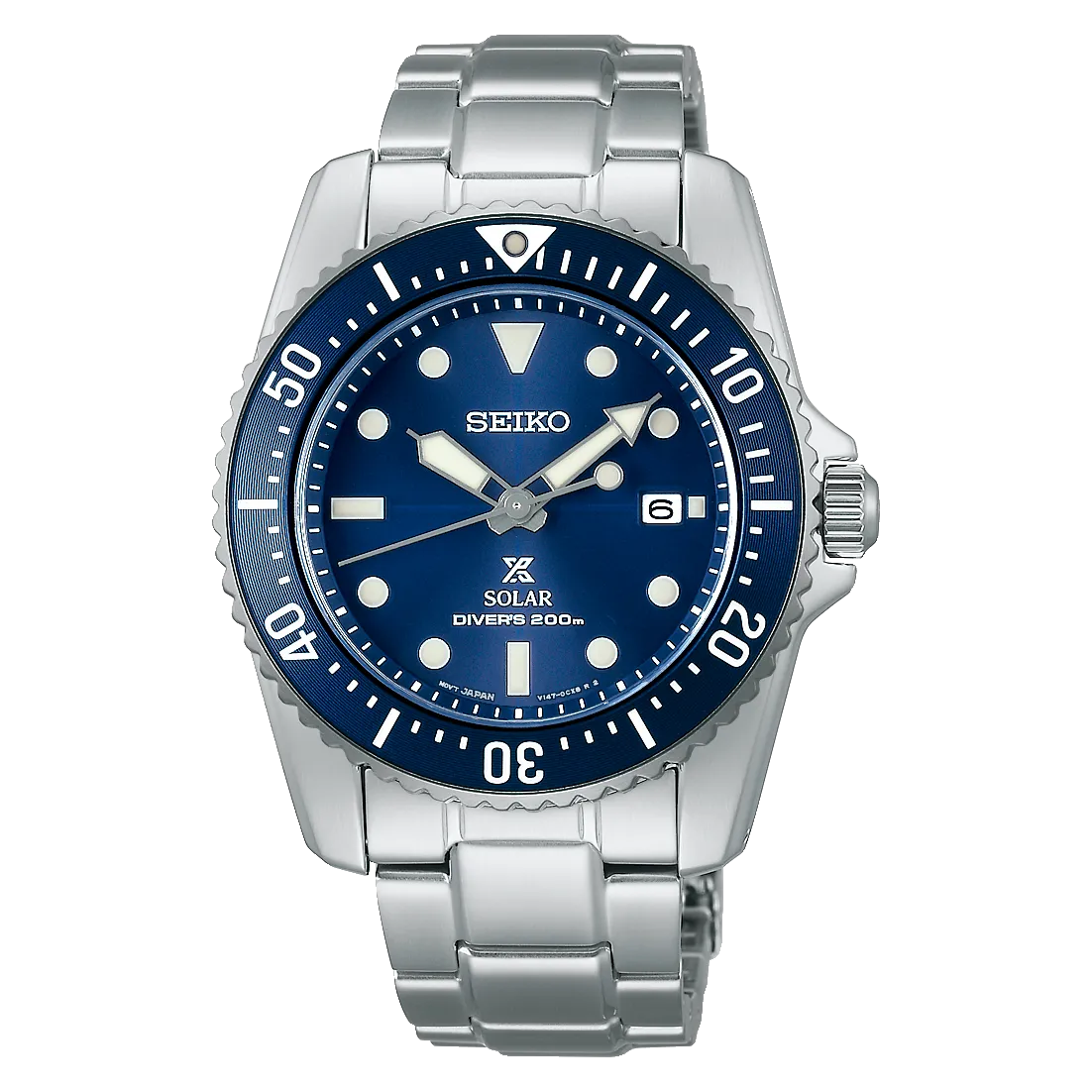 Seiko Gents Solar Prospex Compact Divers Watch