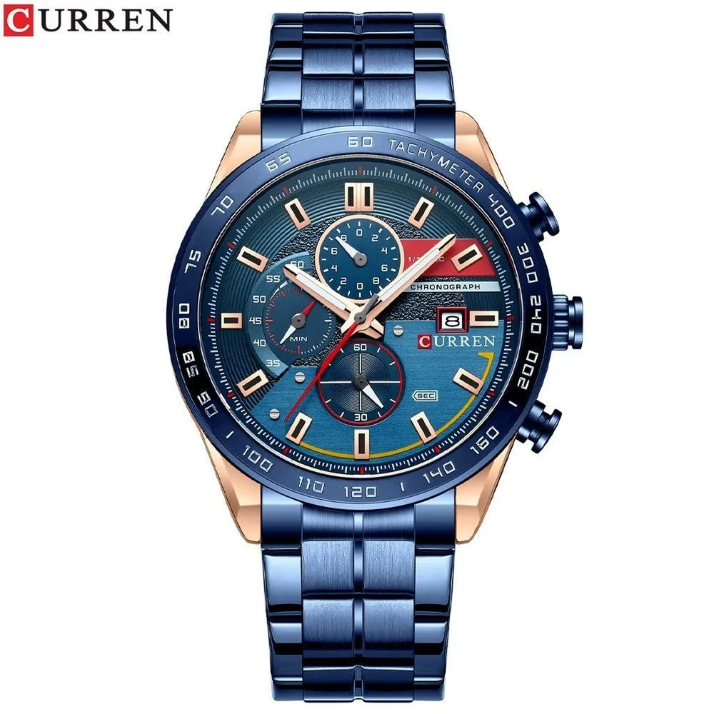 Stainless Steel Business Watch For Men