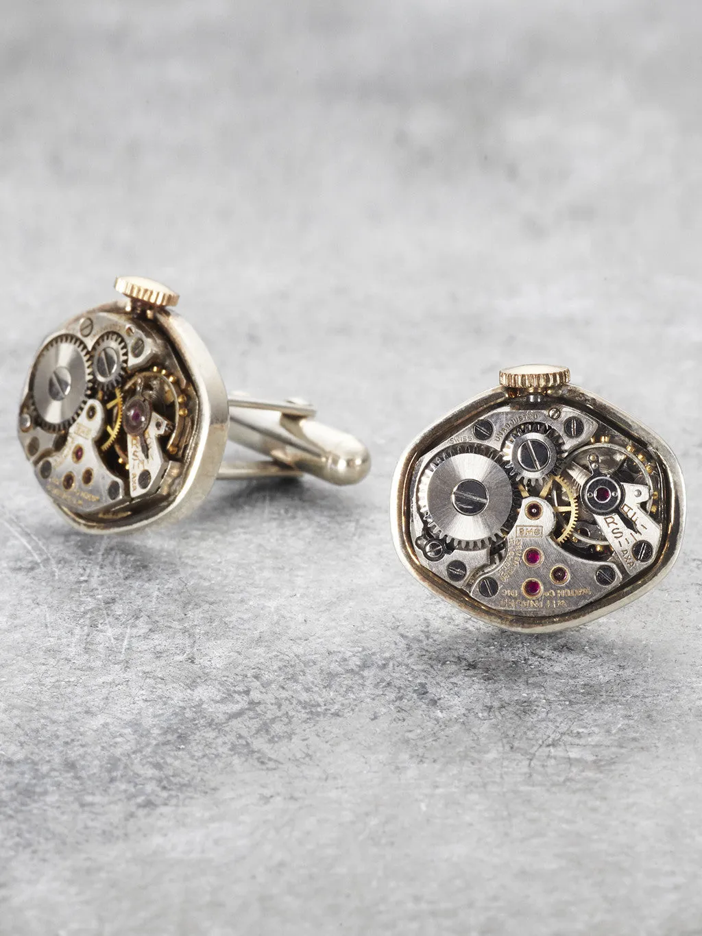 Steampunk Watchpart Cufflinks