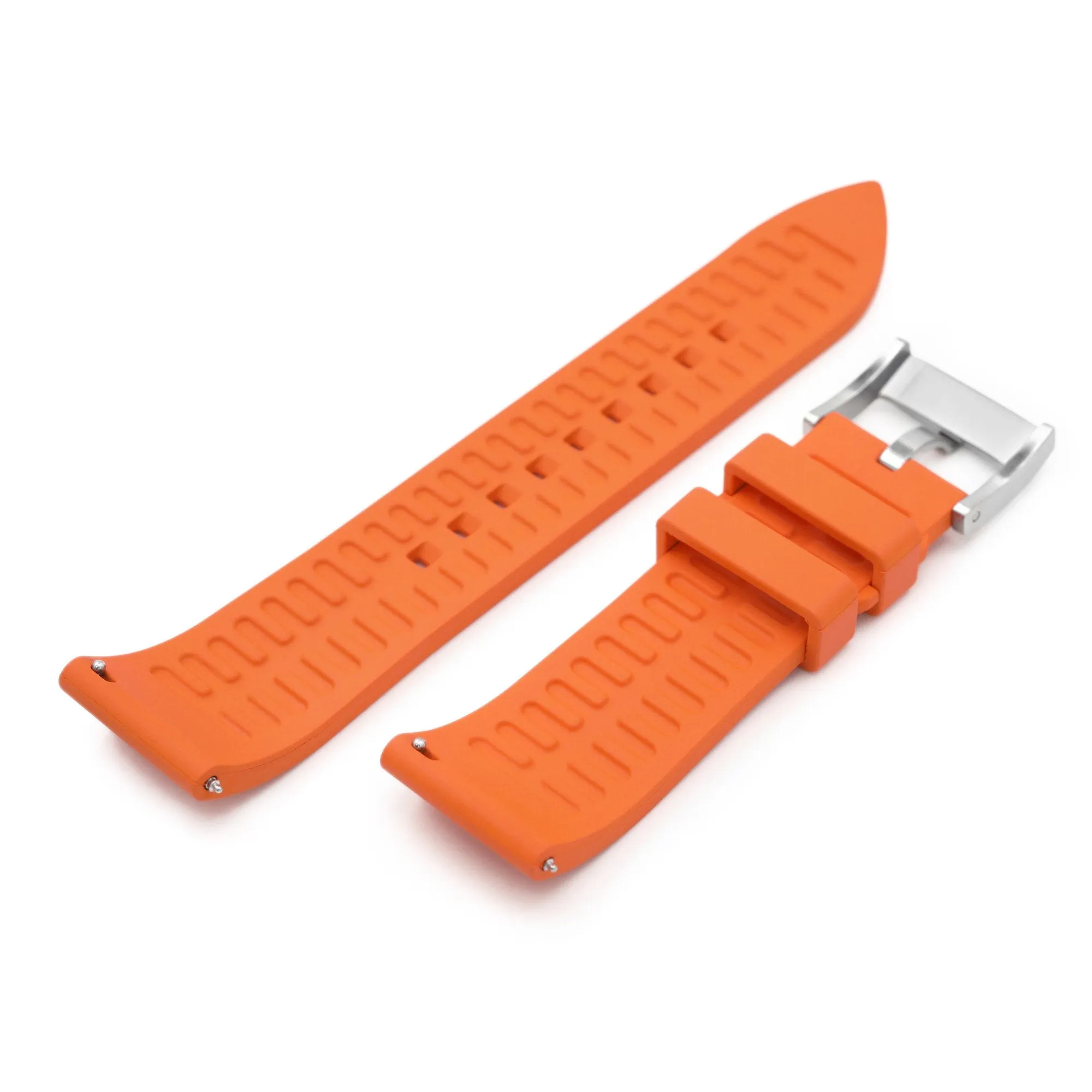 Straight End FKM Orange Rubber Quick Release