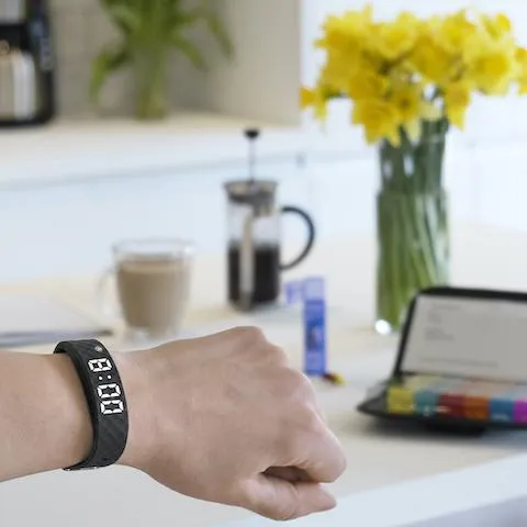 TabTime Vibrating Alarm Watch with 10 alarms