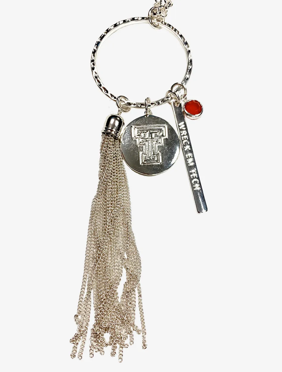 Texas Tech "Gabby" Necklace with Charms