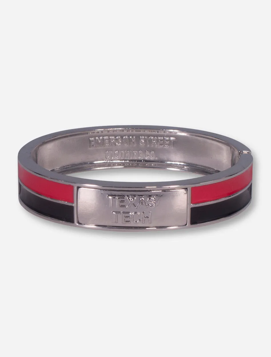 Texas Tech Red and Black Texas Tech Bangle Bracelet
