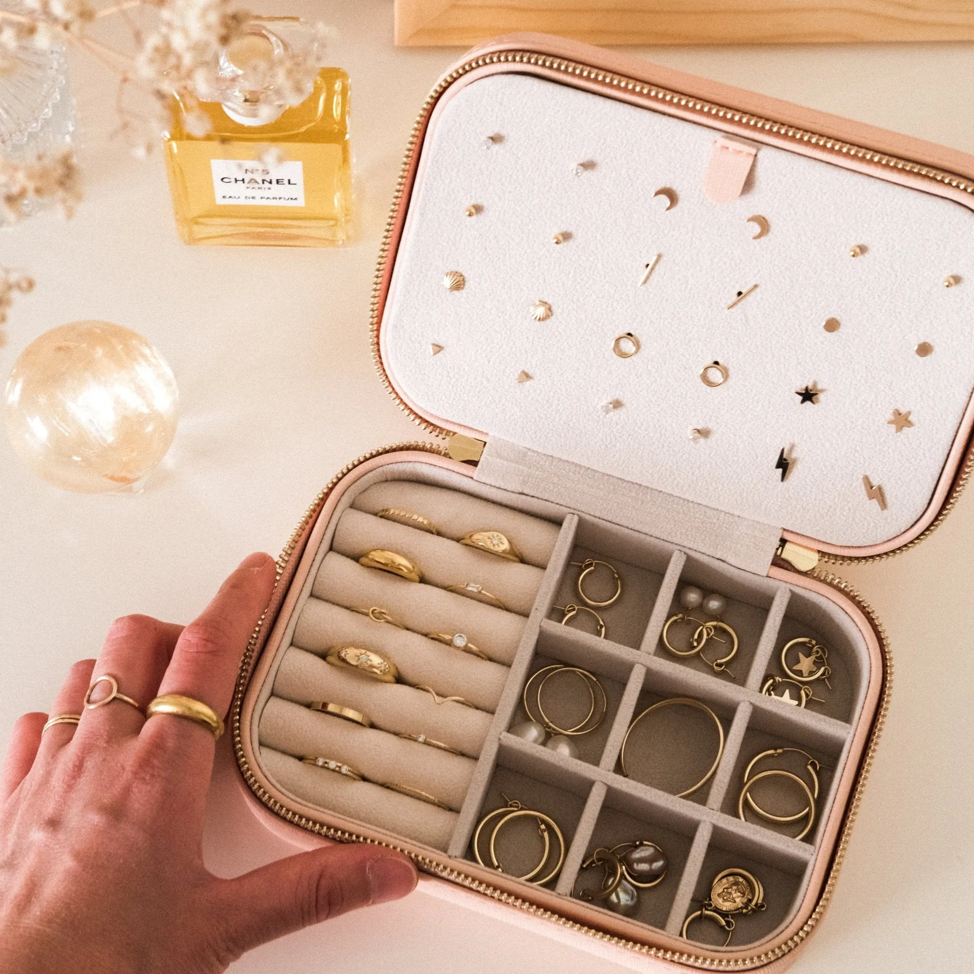 Travel Jewelry Case