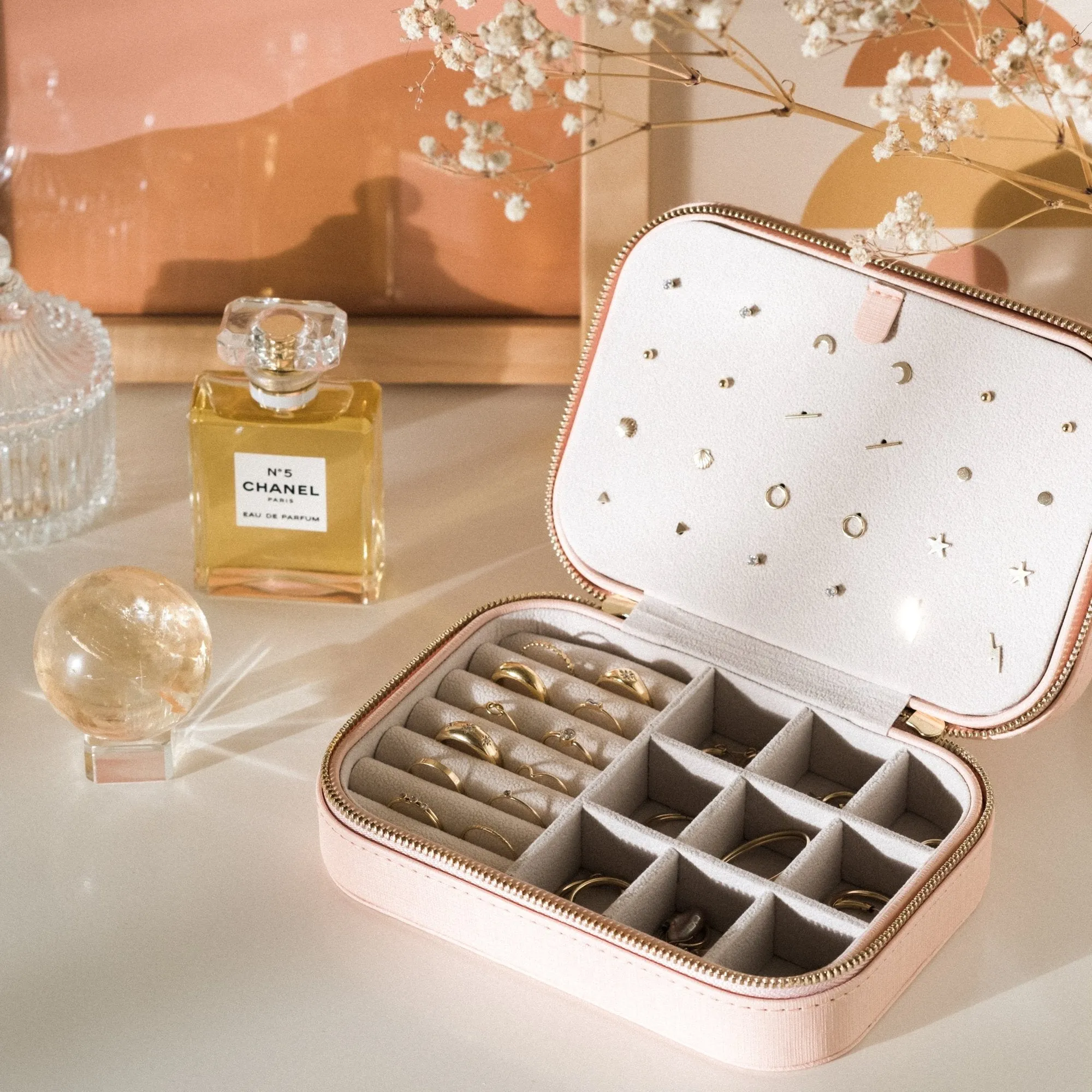 Travel Jewelry Case