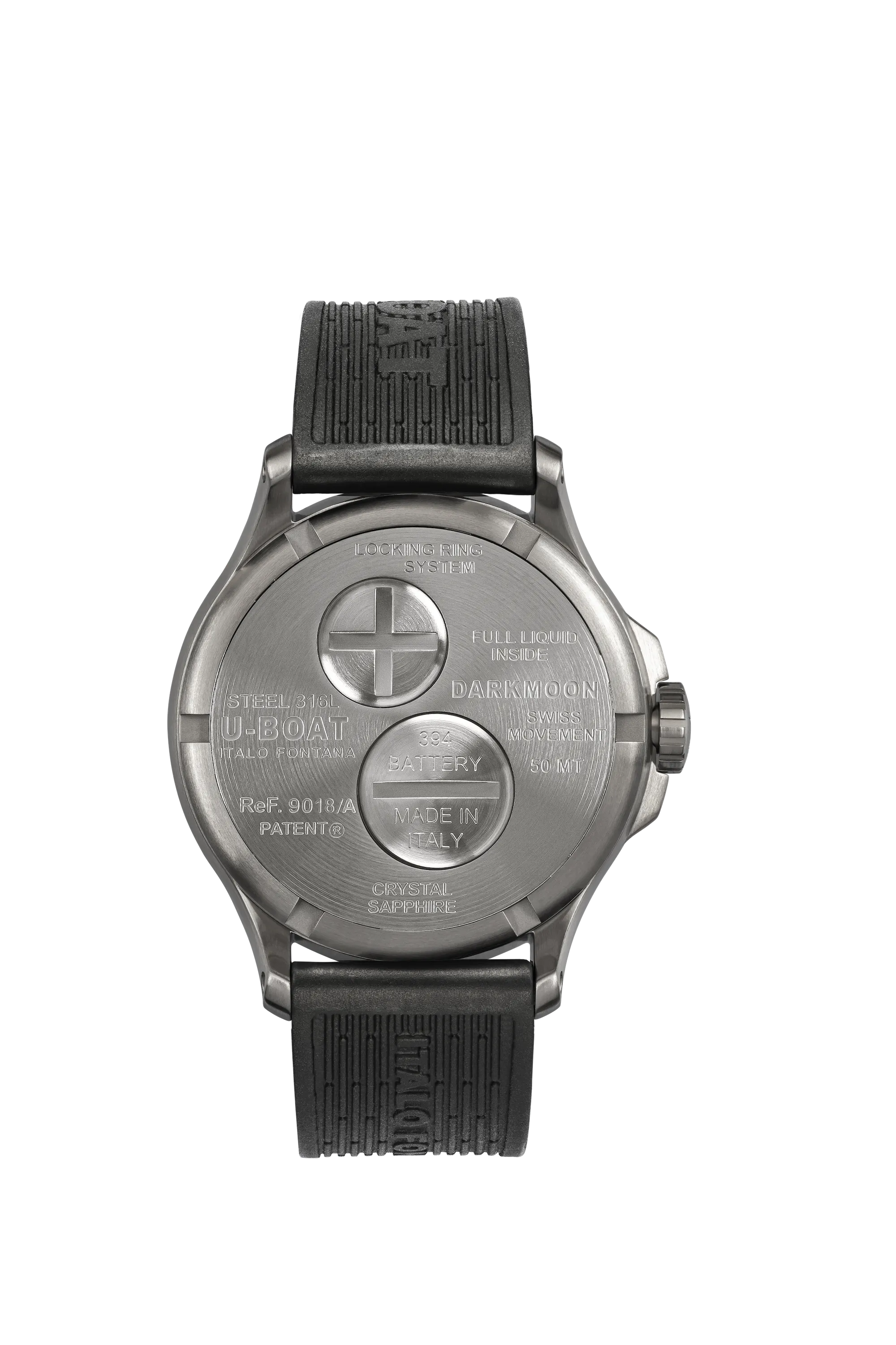 U-Boat Watch Darkmoon 40 Steel 9018/A