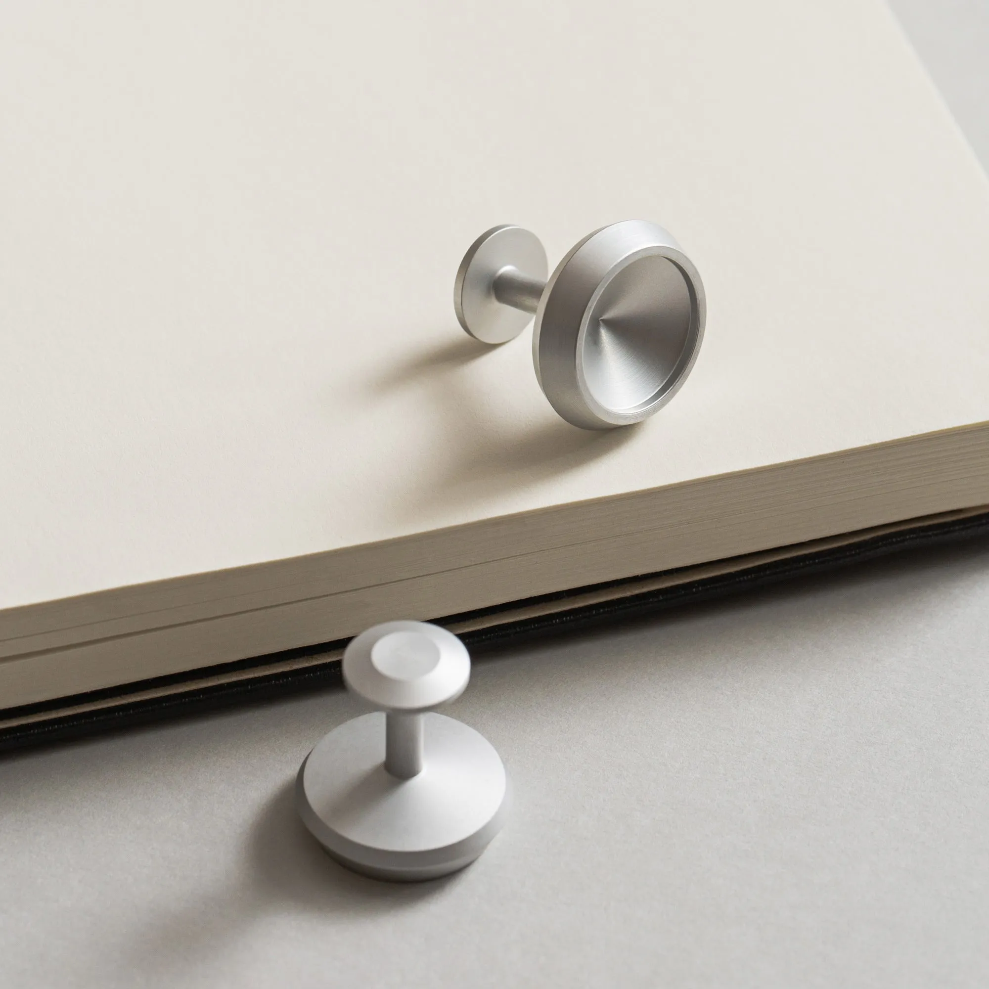 VC1-SI Aluminium Cufflinks