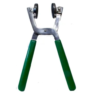Watch back closing pliers