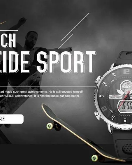 WEIDE WH6106-1C Multi-function watches made in japan