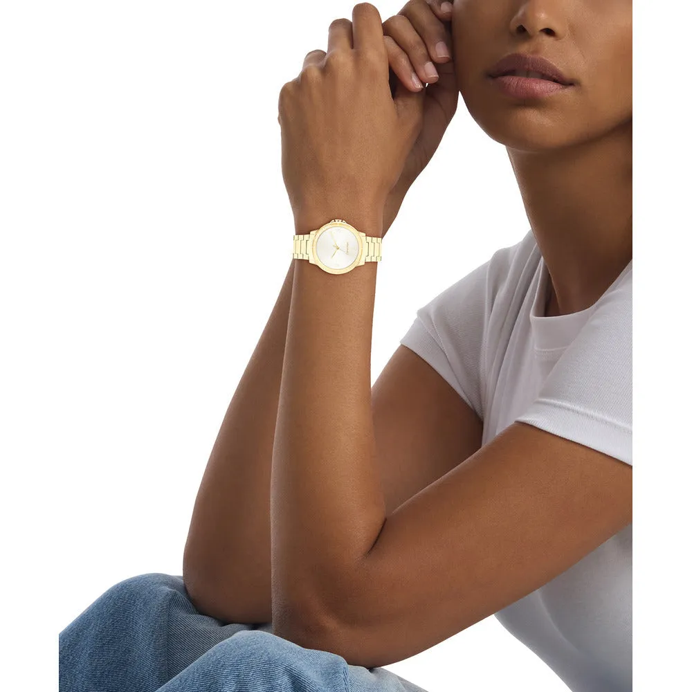 Women Vivacious Gold 36mm Watch