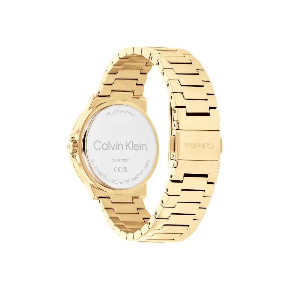 Women Vivacious Gold 36mm Watch