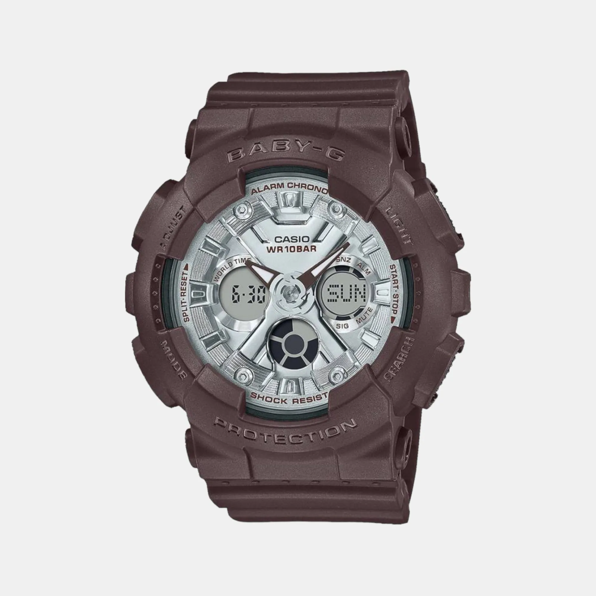 Women's Analog-Digital Resin Watch B229 - BA-130SW-5ADR