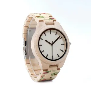 Women's Pine Wood Watch