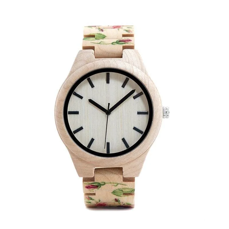 Women's Pine Wood Watch