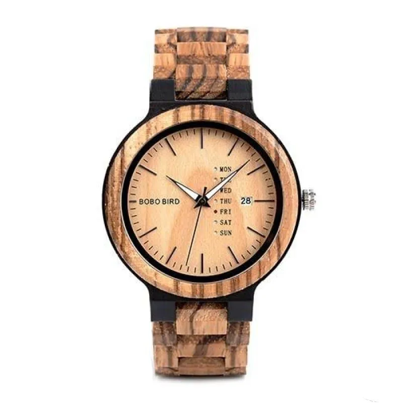 Wood Viking Watch