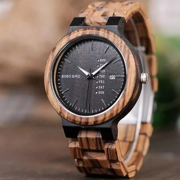 Wood Viking Watch