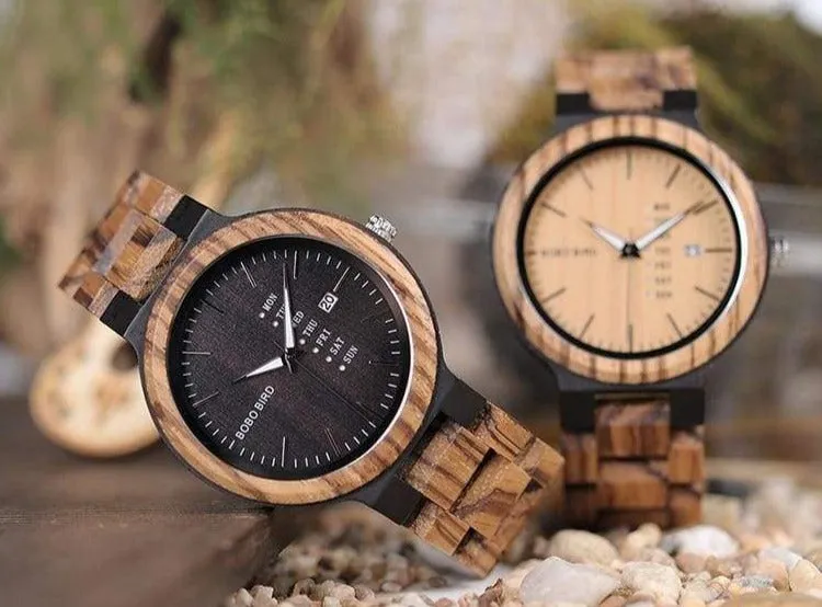 Wood Viking Watch
