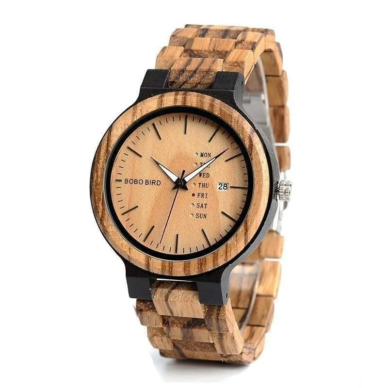 Wood Viking Watch