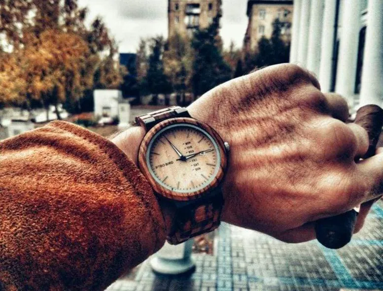 Wood Viking Watch