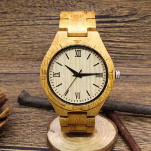 WOODEN WATCH ALW03